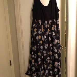 Torrid 4x floral Maxi dress